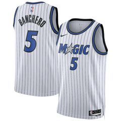 Nike Paolo Banchero Orlando Magic Unisex Swingman Player Jersey Association Edition White