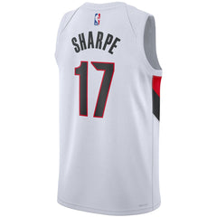 Nike Shaedon Sharpe Portland Trail Blazers Unisex Swingman Player Jersey Association Edition White