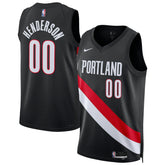 Nike Scoot Henderson Portland Trail Blazers Unisex Swingman Jersey Icon Edition Black