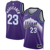 Nike Lauri Markkanen Utah Jazz Unisex Swingman Jersey Icon Edition Purple