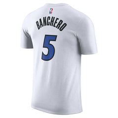 Nike Paolo Banchero Orlando Magic Association Edition Name & Number T-Shirt White