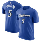 Nike Paolo Banchero Orlando Magic Icon Edition Name & Number T-Shirt Blue