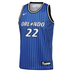 Nike Franz Wagner Orlando Magic Youth Icon Edition Swingman Jersey Blue