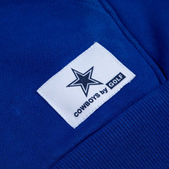 Dallas Cowboys GOLF WANG Cutout Pullover Hoodie - Royal - NFL