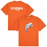 Miami Dolphins GOLF WANG Cutout T-Shirt - Orange - NFL