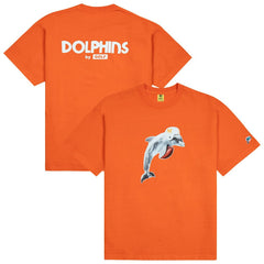 Miami Dolphins GOLF WANG Cutout T-Shirt - Orange - NFL