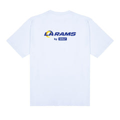 Los Angeles Rams GOLF WANG Cutout T-Shirt - White - NFL