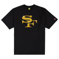 San Francisco 49ers GOLF WANG Cutout T-Shirt - Black - NFL