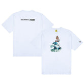 Miami Dolphins GOLF WANG Bobblehead T-Shirt - White - NFL