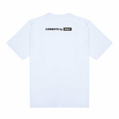 Dallas Cowboys GOLF WANG Bobblehead T-Shirt - White - NFL