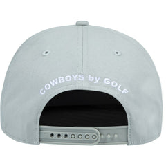 Dallas Cowboys GOLF WANG Snapback Hat - Silver - NFL