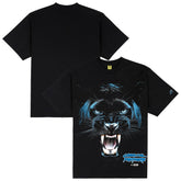 Carolina Panthers GOLF WANG Animal T-Shirt - Black - NFL