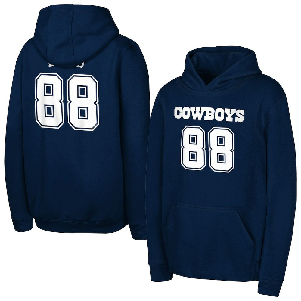 CeeDee Lamb Dallas Cowboys Outerstuff Mainliner Player Name & Number Hoodie - Navy - NFL