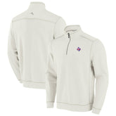 Texas Rangers Tommy Bahama Sport Tobago Bay Tri-Blend Half-Zip Sweatshirt for sale