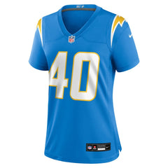 Kendall Williamson Los Angeles Chargers Women's Team Game Jersey - Powder Blue - Nike