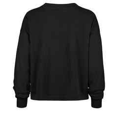Washington Commanders '47 Women's Muse Sydney Long Sleeve Cropped T-Shirt - Black - 47 brand