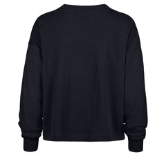 Denver Broncos '47 Women's Muse Sydney Long Sleeve Cropped T-Shirt - Navy - 47 brand