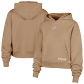 Detroit Lions '47 Women's Sue Foundation Portabella Pullover Hoodie - Brown - 47 brand