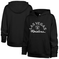Las Vegas Raiders '47 Women's Whirlwind Naomi Pullover Hoodie - Black - 47 brand