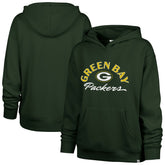 Green Bay Packers '47 Women's Whirlwind Naomi Pullover Hoodie - Green - 47 brand