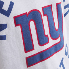New York Giants x Todd Snyder Premium Jersey Mock Neck Tee - White - NFL