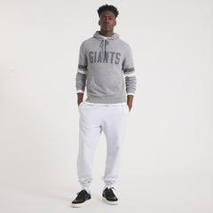 New York Giants x Todd Snyder Cashmere Hoodie Sweater - Heather Charcoal - NFL