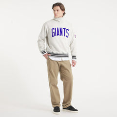 New York Giants x Todd Snyder Relaxed Canadian Fleece Turtleneck - Oatmeal - NFL