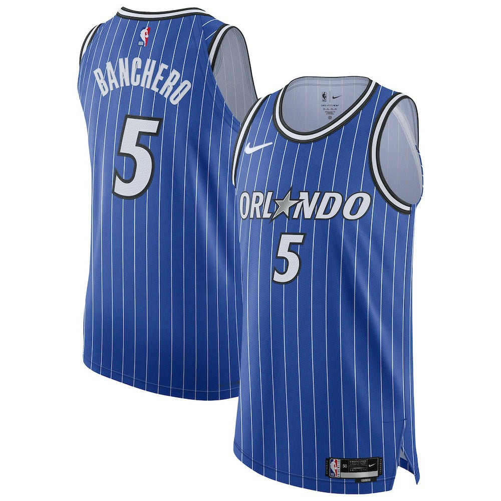 Nike Paolo Banchero Orlando Magic Authentic Player Jersey Icon Edition Blue