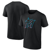 Miami Marlins Profile Big & Tall Primary Logo T-Shirt for sale