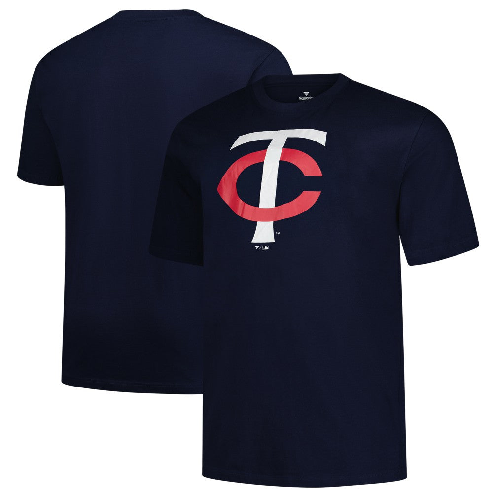 Minnesota Twins Profile Big & Tall Primary Logo T-Shirt for sale