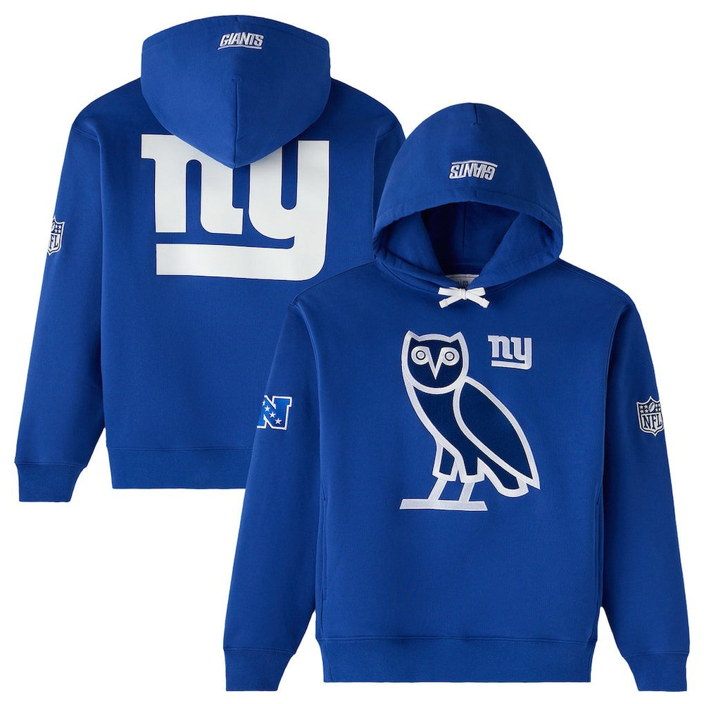 New York Giants OVO Icon Team Pullover Hoodie - Royal - NFL