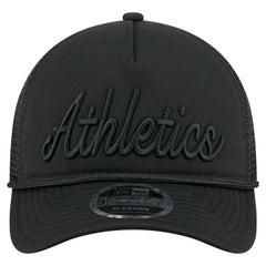 Athletics New Era City Initial 9FORTY A-Frame M-Crown Adjustable Trucker Hat Online