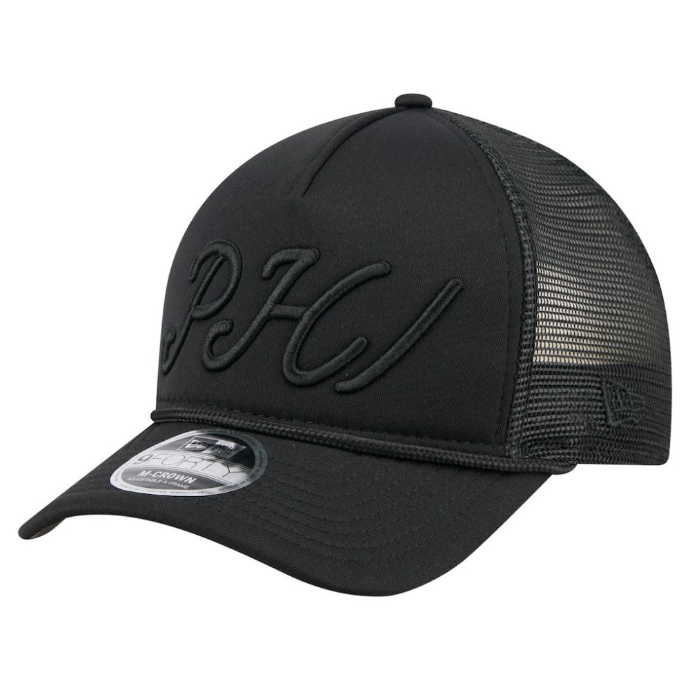 Philadelphia Phillies New Era City Initial 9FORTY A-Frame M-Crown Adjustable Trucker Hat Online