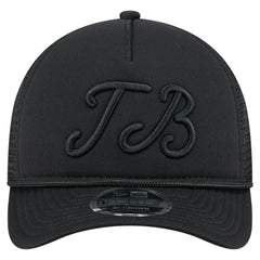 Tampa Bay Rays New Era City Initial 9FORTY A-Frame M-Crown Adjustable Trucker Hat Discount