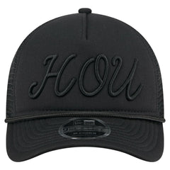 Houston Astros New Era City Initial 9FORTY A-Frame M-Crown Adjustable Trucker Hat for sale