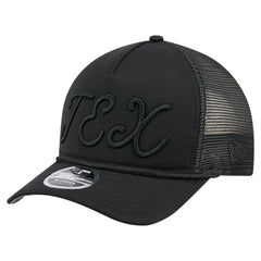Texas Rangers New Era City Initial 9FORTY A-Frame M-Crown Adjustable Trucker Hat Outlet