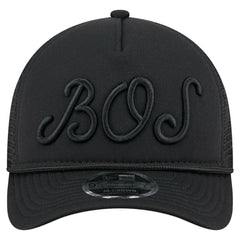 Boston Red Sox New Era City Initial 9FORTY A-Frame M-Crown Adjustable Trucker Hat for sale