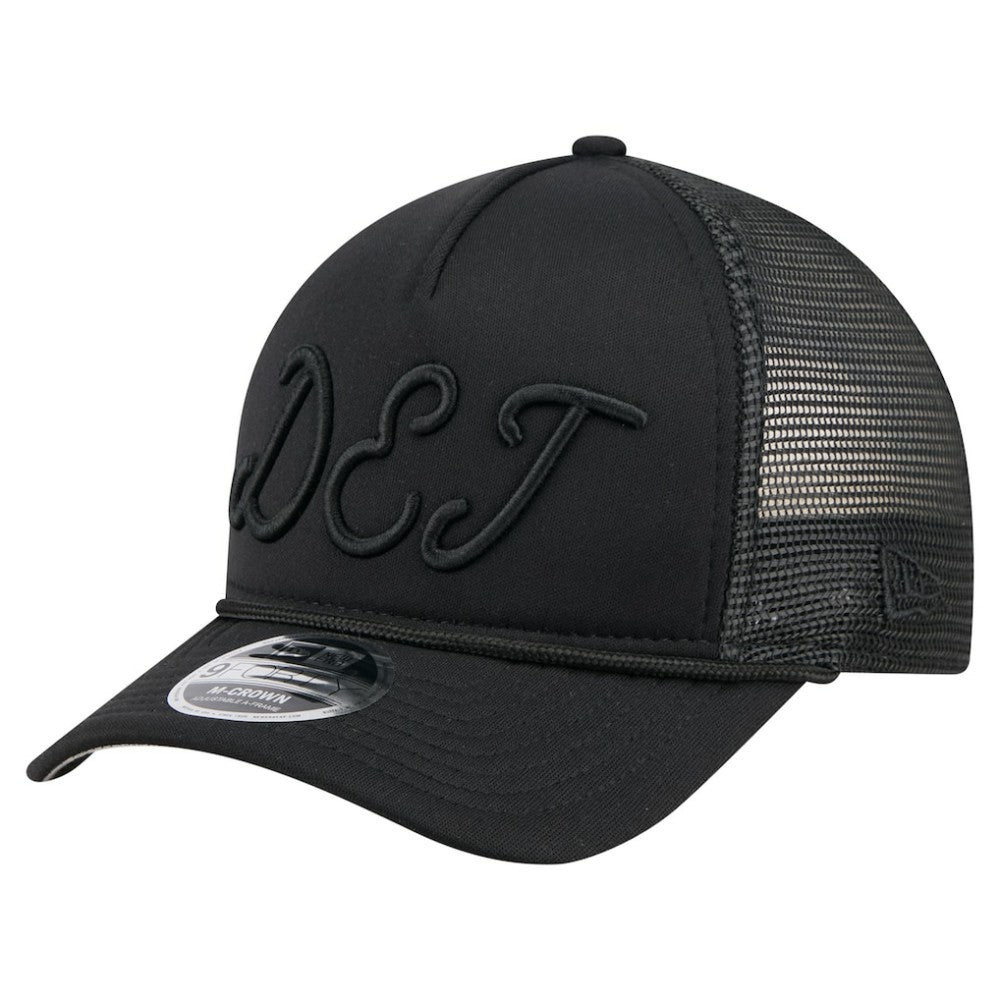 Detroit Tigers New Era City Initial 9FORTY A-Frame M-Crown Adjustable Trucker Hat Sale