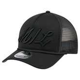 Milwaukee Brewers New Era City Initial 9FORTY A-Frame M-Crown Adjustable Trucker Hat Outlet