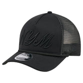 New York Mets New Era City Initial 9FORTY A-Frame M-Crown Adjustable Trucker Hat Near Me