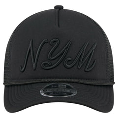 New York Mets New Era City Initial 9FORTY A-Frame M-Crown Adjustable Trucker Hat Near Me