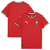 Puma - Portugal National Team Women's 2025 Home Replica Jersey - Red
