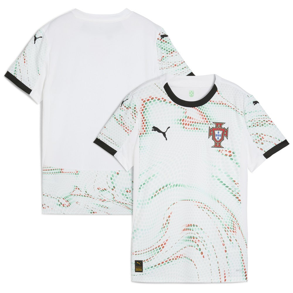 Puma - Portugal National Team Women's 2025 Away Replica Jersey - White
