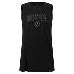 Tampa Bay Lightning Levelwear Women's Influx Darkmoon Tank Top - Black | NHL on sale