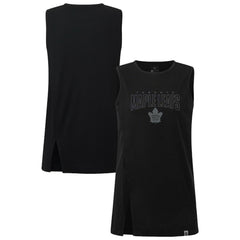 Toronto Maple Leafs Levelwear Women's Influx Darkmoon Tank Top - Black | NHL sale