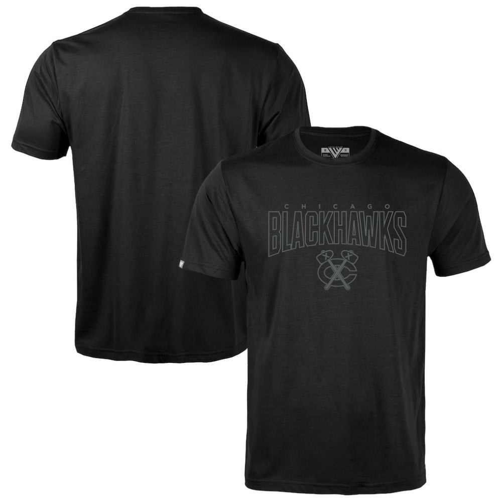 Chicago Blackhawks Levelwear Richmond Darkmoon T-Shirt - Black | NHL discount