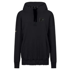 Philadelphia Flyers Levelwear Women's Waterfall Nightfall Pullover Hoodie - Black | NHL Lifestyle