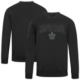 Toronto Maple Leafs Levelwear Zane Darkmoon Pullover Sweatshirt - Black | NHL sale