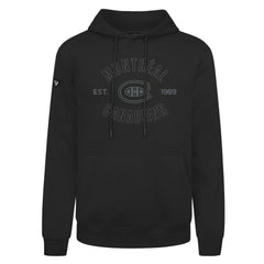 Montreal Canadiens Levelwear Podium Abyssal Pullover Hoodie - Black | NHL Lifestyle