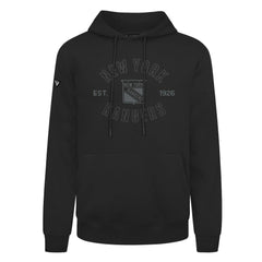 New York Rangers Levelwear Podium Abyssal Pullover Hoodie - Black | NHL Lifestyle